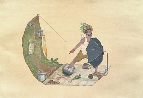 From series 'One Man Protest Is Protest Of All'