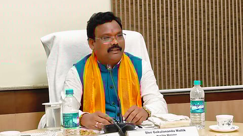 MSME minister Gokulananda Mallik 