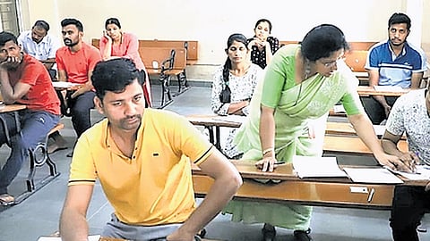 Opposition members held KPSC member secretary, an IAS officer, responsible for the postponement of 2023-24 KAS probationary officers’ examinations due to errors in question papers.