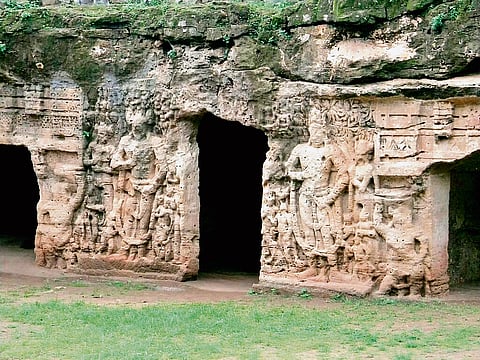Khambhalida Caves
