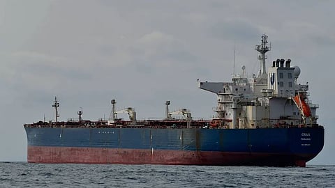 Representational image of a Russian oil tanker 