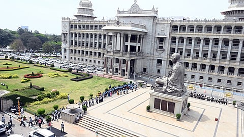 He tearfully stated that they had decided to resort to observing Sallekhana Vrata in front of  Vidhan Soudha until the board is established.