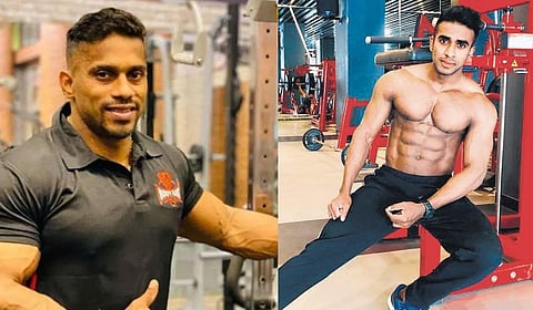 Chitharesh Natesan(L) and Shinu Chovva(R)