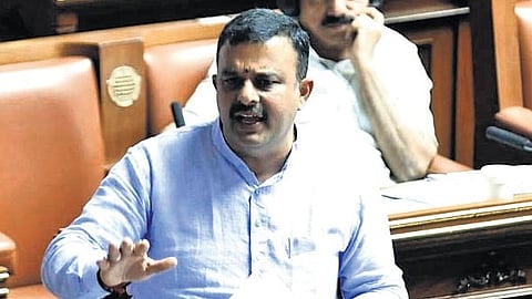 Senior BJP leader Sunil Kumar