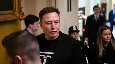 Trump praised Musk as a patriot. However, the reference to his businesses is an unusual acknowledgement of concerns about Musk balancing his corporate and government responsibilities.