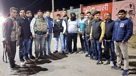 An active terrorist of Babbar Khalsa International (BKI) and ISI module, nabbed in a joint operation of UP STF and Punjab police.