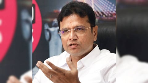 Telangana state IT & Industries Minister D Sridhar Babu.