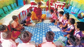 An anganwadi centre in Kalaspur.