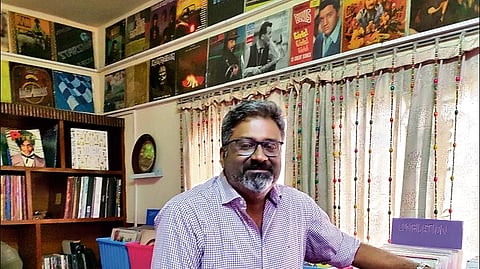 Sujit G Ponoth in his store