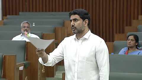 Minister Nara Lokesh 