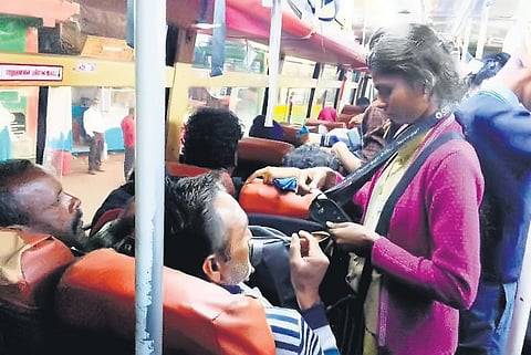 Suganya K (in pic) is the first woman conductor in the Nilgiris