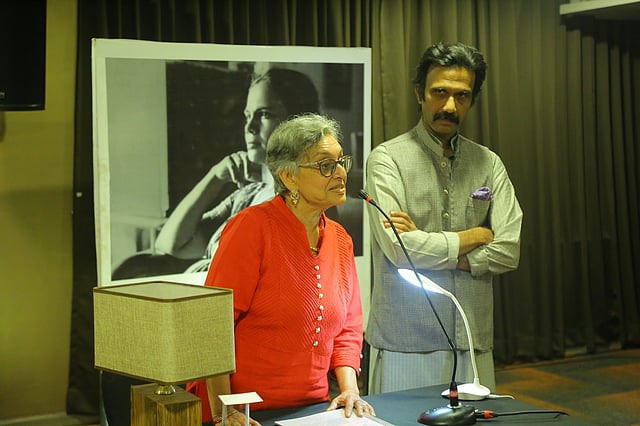 Sohaila Kapur and Mohammad Ali Baig at 'Remembering Razia Baig' Series 