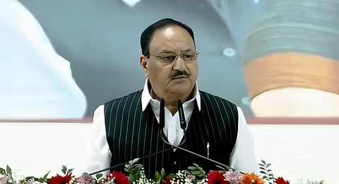 The formal announcement was made by BJP National President JP Nadda at JLN Stadium after the Delhi Cabinet meeting at the Delhi Secretariat, which approved the initiative.