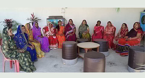 Elected women candidates of Ranai gram panchayat.