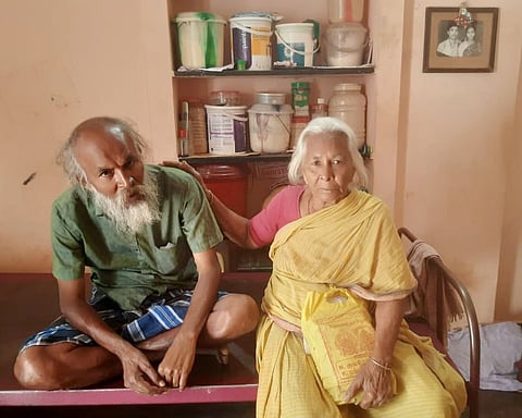 80-year-old Madurai woman battling for justice along with 53-yr-old mentally-ill son