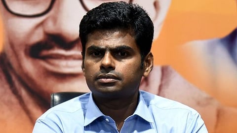 Tamil Nadu BJP state president K Annamalai.