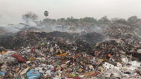 A major part of around 600 tonnes of garbage collected from Tiruppur city limits was being dumped in abandoned stone quarries in Mudalipalayam and Nallur. 