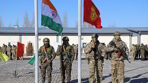 This exercise reaffirms the commitment of India and Kyrgyzstan to fostering peace, stability, and security in the region.