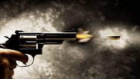 Police are scanning CCTV footage from nearby areas to help identify the suspect and establish the motive.