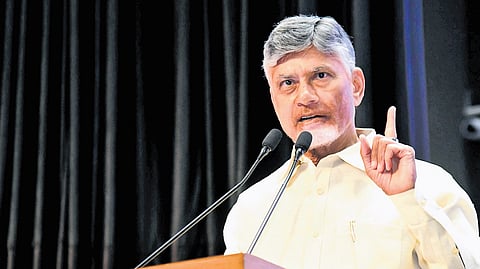 Andhra Pradesh CM N Chandrababu Naidu 