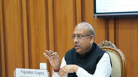 Delhi assembly Speaker Vijender Gupta 