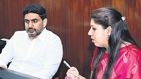 The meeting of the BIE being held under the chairmanship of HRD Minister N Lokesh.