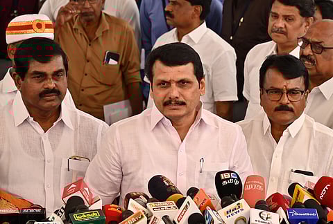 Karur MLA Senthil Balaji 