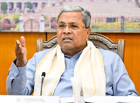 Chief Minister Siddaramaiah