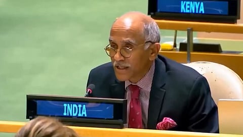 India's Permanent Representative to the UN, Ambassador P Harish