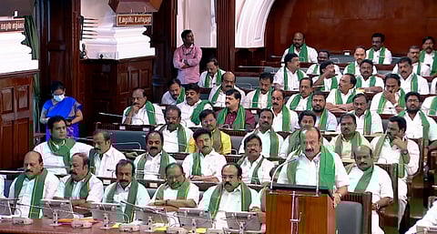 Tamil Nadu Finance Minister Thangam Thenarasu addresses the announcement of the state Agriculture Budget 2025-26