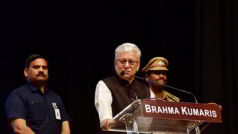 Governor Sri Jishnu Dev Varma attended the National Jurist Conference on "Harnessing the Mind: Elevating Legal and Personal Success", Organised by Jurists Wing, Brahma Kumaris at Global Peace Auditorium, Gachibowli, Hyderabad.
