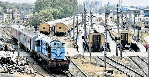 The accused, R Jayaram of Kadappa, on Friday sent an email to the Controller of Stores (CoS) of the Southern Railway.