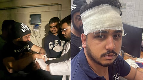 The Punjab Police has suspended 12 officials, including three inspectors, and ordered a departmental probe into the matter.