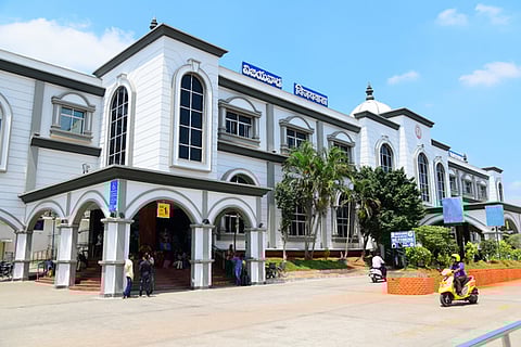 The Vijayawada division of the South Central Railway  