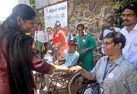 Kanimozhi Karunanidhi, Member of Parliament, was the chief guest for the event