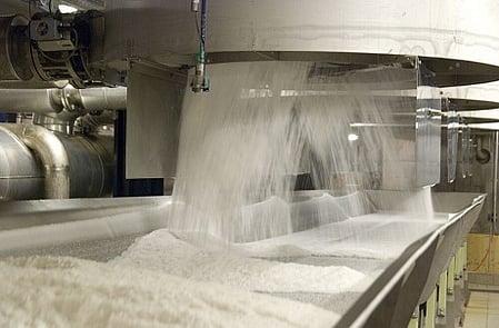 Image of sugar production used for representational purposes