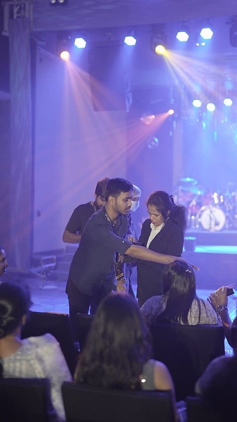 Locked in the moment 