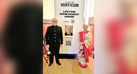 Indian Air Force (IAF) wing commander (retired) BS Singh Deo 