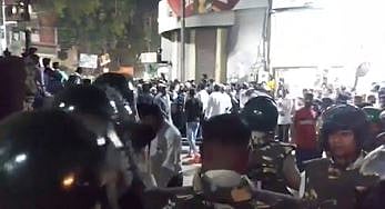 Upon learning about the incident, the local police rushed to the spot around 11.30 pm and attempted to disperse the mob.