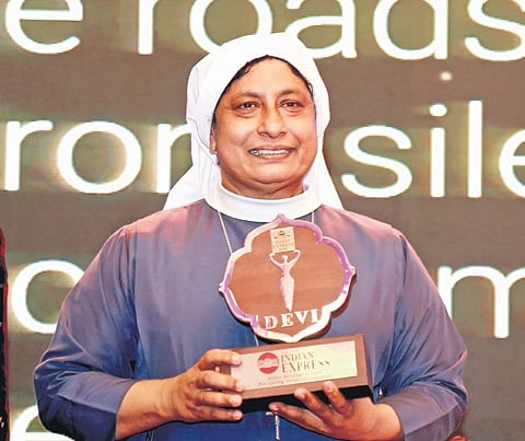 Sister Roselin Chirayil, founder of Snehatheeram