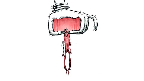 He also alleged that she had physically assaulted him.