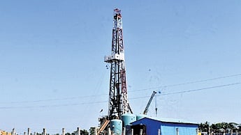 Drilling project by ONGC at Chitra village 