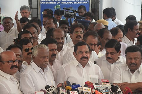 LoP Edappadi K Palaniswami on Thursday clashed with Assembly Speaker M Appavu and Chief Minister MK Stalin over the alleged deterioration of law and order in Tamil Nadu.