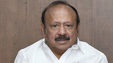 Minister MRK Panneerselvam.