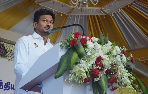 Udhayanidhi Stalin was quoted as saying by the PTI that the DMK dispensation would continue to raise its voice for state's rights and would not be cowed down by any intimidation.