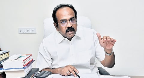 Tamil Nadu state Finance Minister Thangam Thennarasu 