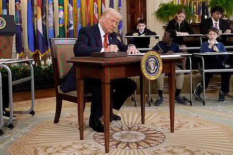 US President Donald Trump