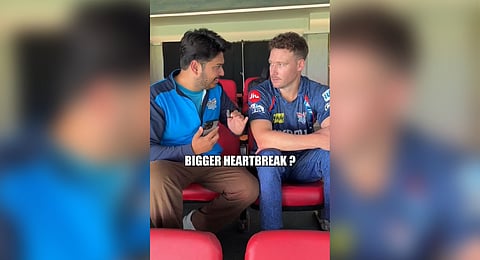 Screengrab of the viral video posted by LSG on X.