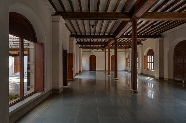 Interiors of the Madras Terrace building