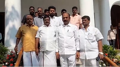 Opposition members evicted from Puducherry Assembly for demanding adjournment motion 